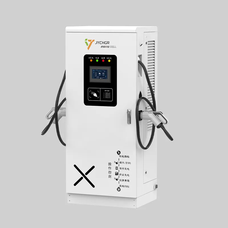 Двухпистолетная моноблочная зарядная станция постоянного тока 320 кВт (2)